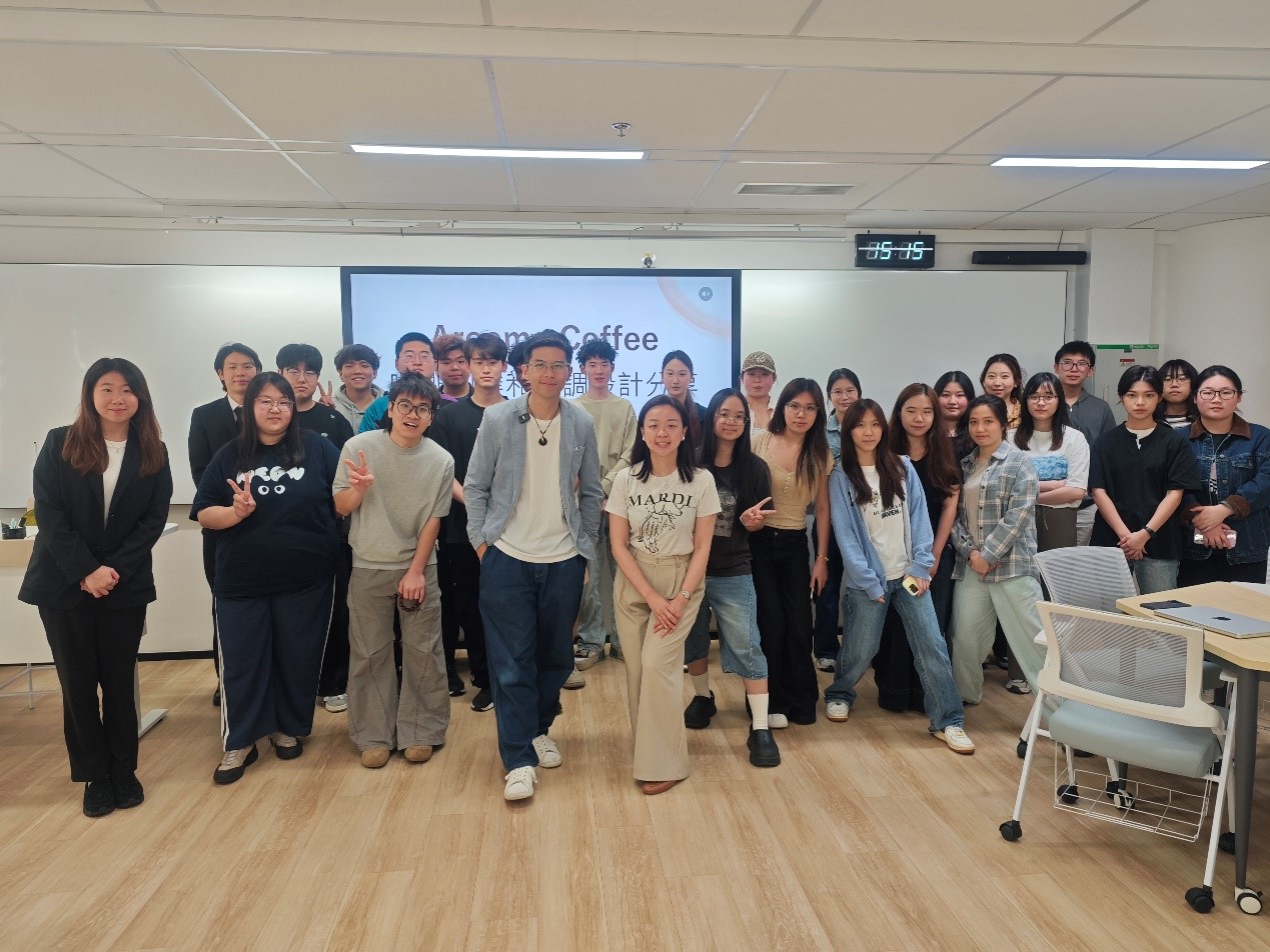 Arooma co-founder Mr So John Shares Coffee Startup & Speciality Drink Design Insights with UTM Tourism Event Management Students